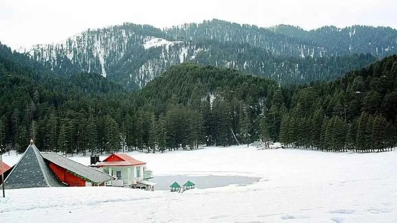 Dalhousie hill station view, Himachal Pradesh